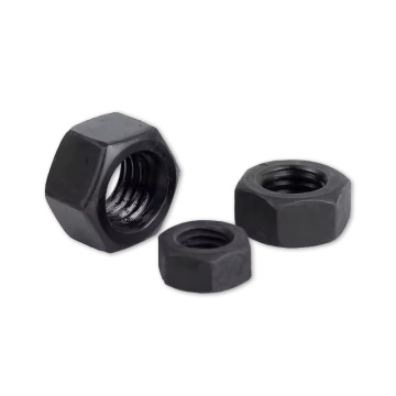 Stainless Steel Black High strength Hexagon Nuts