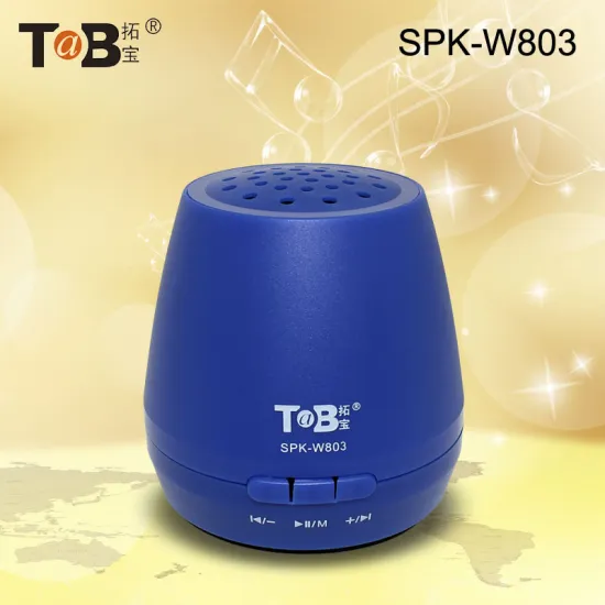 Hot new products for 2015 wireless microphone portable mini speaker with USB charge FM Radio memory card