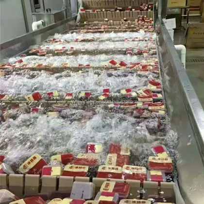 Semi-automatic Pouch Bag Tunnel for Dairy Pasteurized Milk Production Line