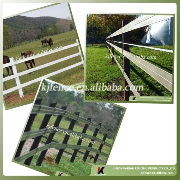 108mm wide poly rail farm/ranch/paddock fence