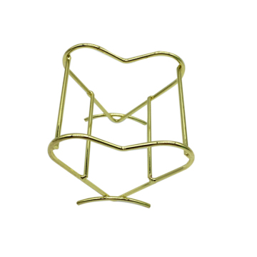 Makeup Blender Sponge Holder Heart Shape Gold