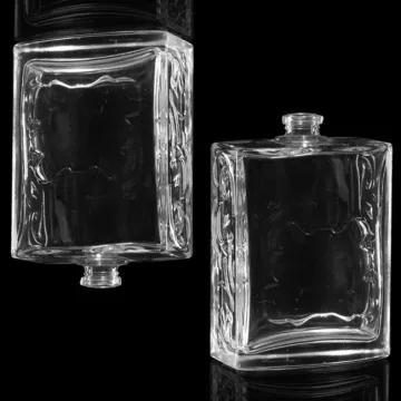 Factory Sale Super Flint Glass Perfume Bottle 100ML Perfume Bottle Size