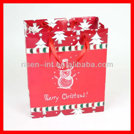 custom made colored printing paper bag