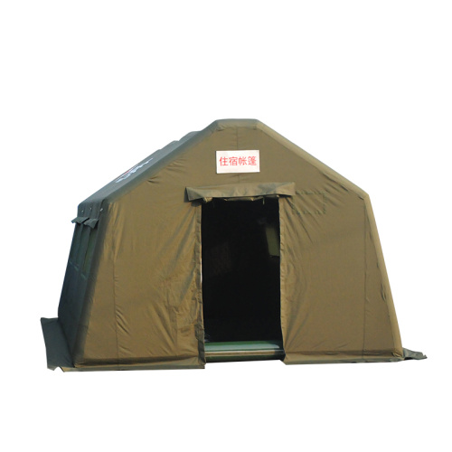 Blue Outdoor Inflatable Medical Tent 20 square meters Inflatable Military Command Tent Supplier
