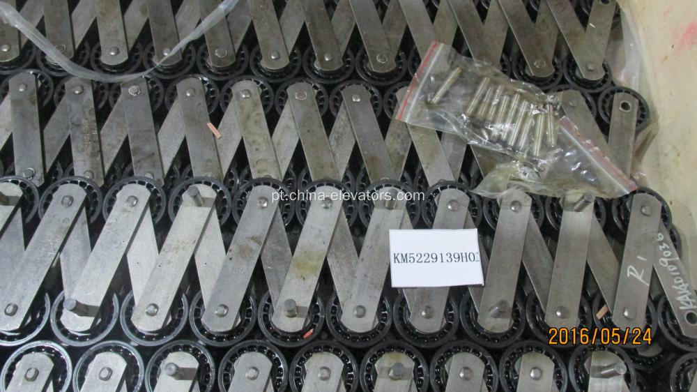 KM5229139H01 Conjunto da cadeia de etapas para escadas escadas rolantes de Kone