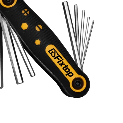 Factory Sale 8pcs T Handle Allen Key Set Hex Key Kit #40 Chromium Handle