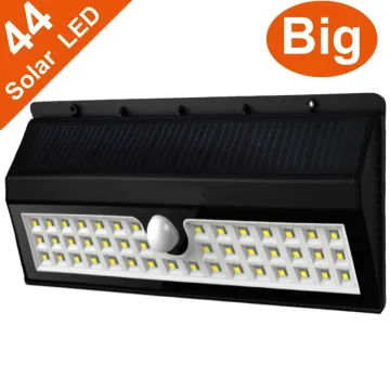 New 44LED solar motion sensor security High quality make up mirror with led light