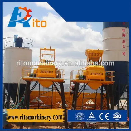 hzs75 concrete admixture mixing plant