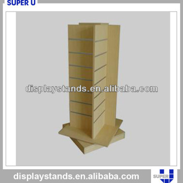 portable MDF mobile phone charger display stand