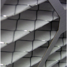 Rotolo di supporto del filtro dell&#39;aria in rete metallica non tessuta