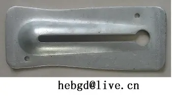 snap tie wedge for plywood form system