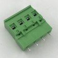 Conector de bloco de terminal de encaixe para PCB de passo de 7,62 mm