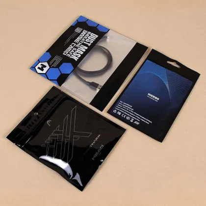 Customized Mobile Phone Shell Composite Packaging Bag Digital Product Ziplock Bag