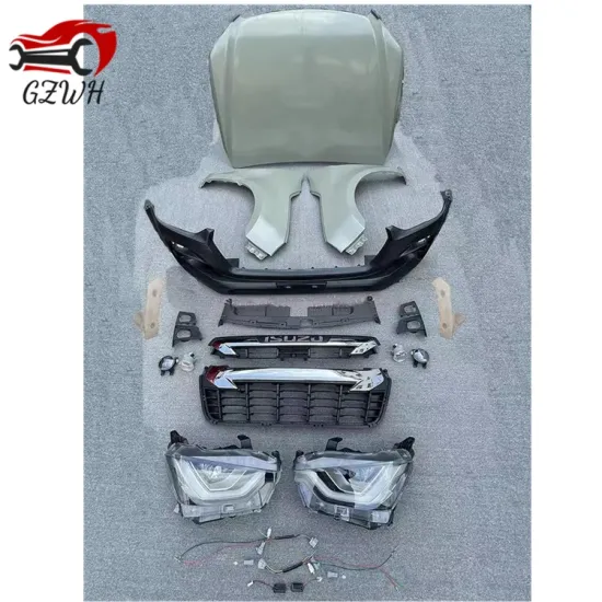 DMAX 2012-2015 upgrade 2020-2021 Front bumper Body Kits