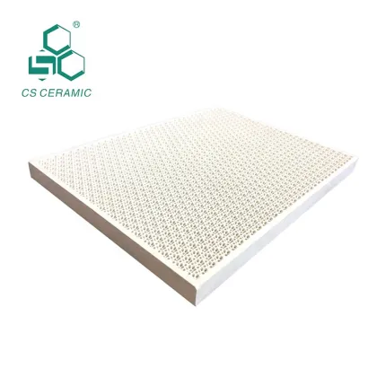 ceramic grater plate unglazed ceramic plate  infrared honeycomb ceramic plate