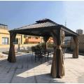 Aluminum Gazebos With Polycarbonate Roof