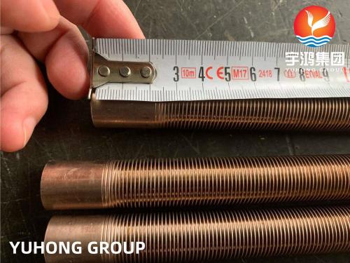 ASTM B111 C70600 Copper Nickel Low Finned Tube