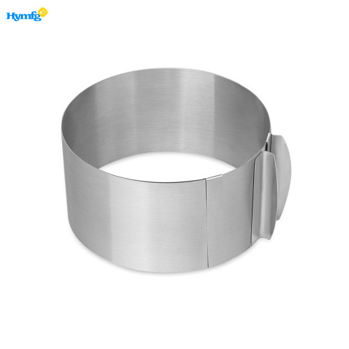 Stainless Steel Adjustable Round Cake Ring Mousse Mold