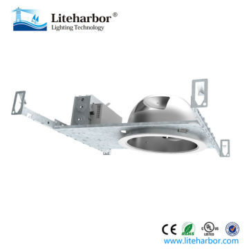 Adjustable With 13/18/26W DTT 6 Inch Shallow Horizontal Compact Fluorescent Commercial Recessed Housing