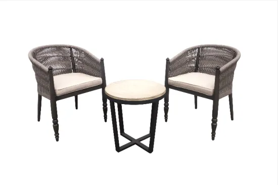 Rope dining chair outdoor