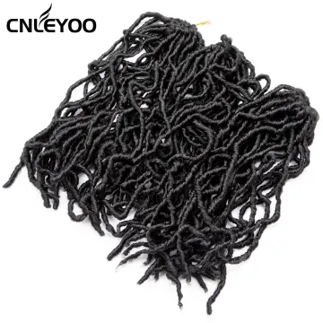 Factory Seller New Faux Locs Crochet Hair For women 10 inch 14 inch 18 inch 24 inch Nu Lock Crochet Braids For Girls
