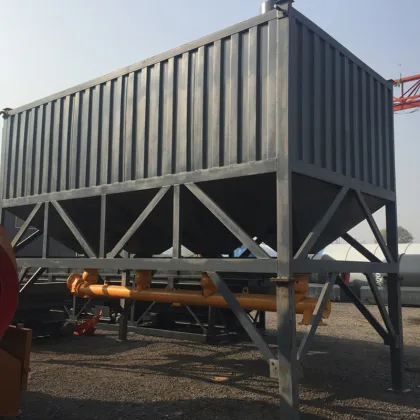 Height Limited Small Capacity Horizontal Integrated Mobile Concrete Cement Silo for Export