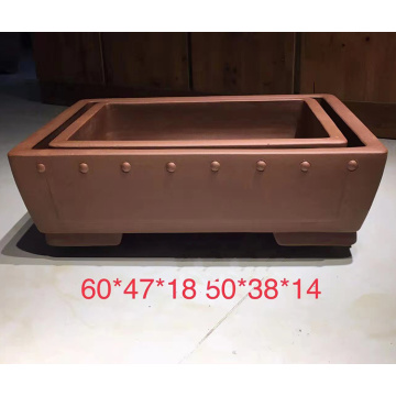 Harga Terbaik Besar Bonsai Pohon Pot Unglazed