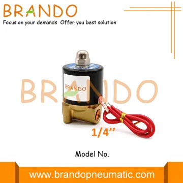 2W025-08 UD-8 1/4'' NC Brass Solenoid Valve