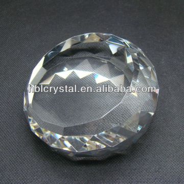 Beautiful crystal sun flower paperweight
