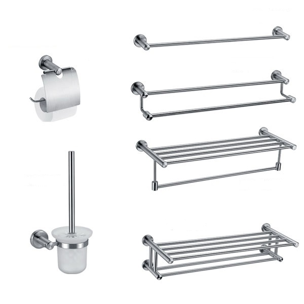 stainless steel Towel bar/Tower rack /toilet brush holder/soap dish bathroom accessories