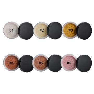 Highlighter bubuk longgar berpigmen tinggi - makeup label pribadi