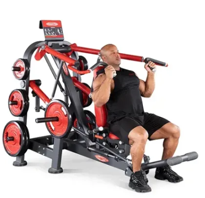 super deltoid press seated shoulder chest press