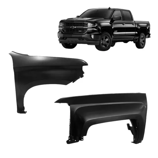 Front Fender Flare Set OE Style for Chevrolet Silverado 2016-2018