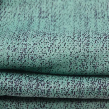 Fashionable Linen Cotton Blended Printed Fabric