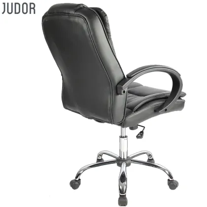 Judor Black Office Chair Swivel Office Boss Chairs
