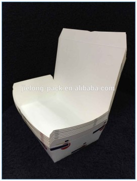 custom printing food paper tray with lid