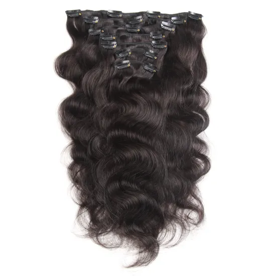 Direct Price Long Life Service Remy Russian Blonde Clip In Hair Extension Fashionable And Convenient For White Women