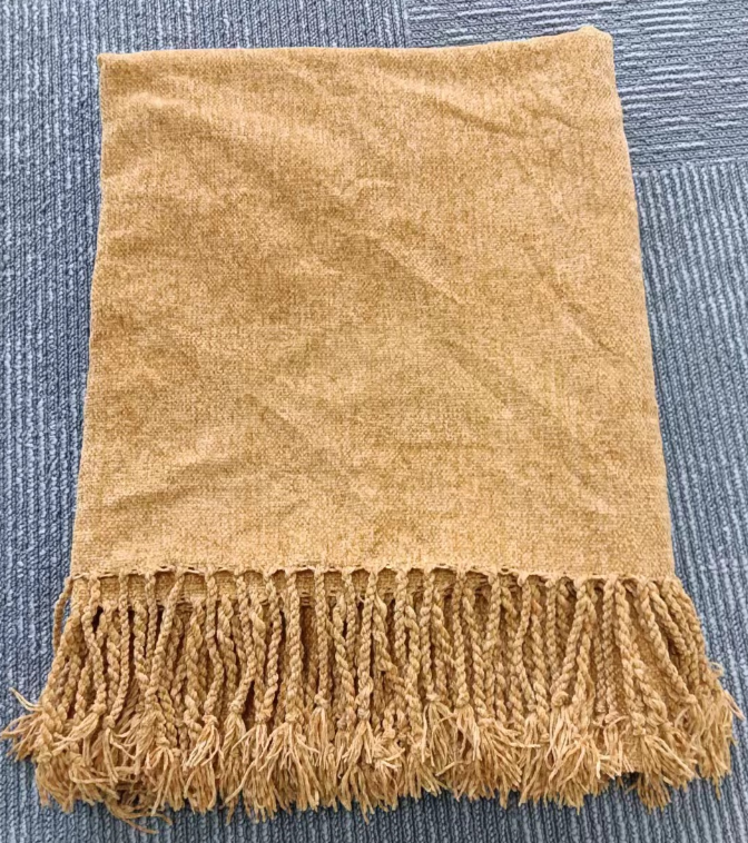 Hot Sale Tassel Big Winter Knit Throw Blanket1