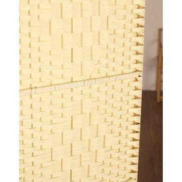 Customized handwoven paper folding screen room divider