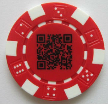 14 Gram Clay Poker Chips with QR CODE