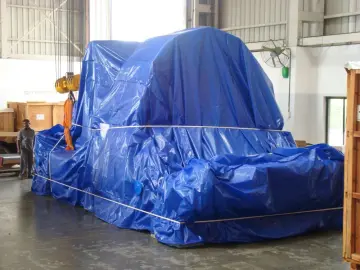 Polyolefin Machine Cover Tarpaulin