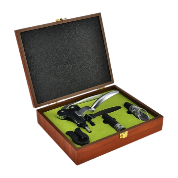 Sustainable High-End Custom Wine Bottle Opener with Gift Box