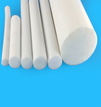 Λευκό / Μαύρο 5mm DIA Ptfe Στρογγυλή ράβδος
