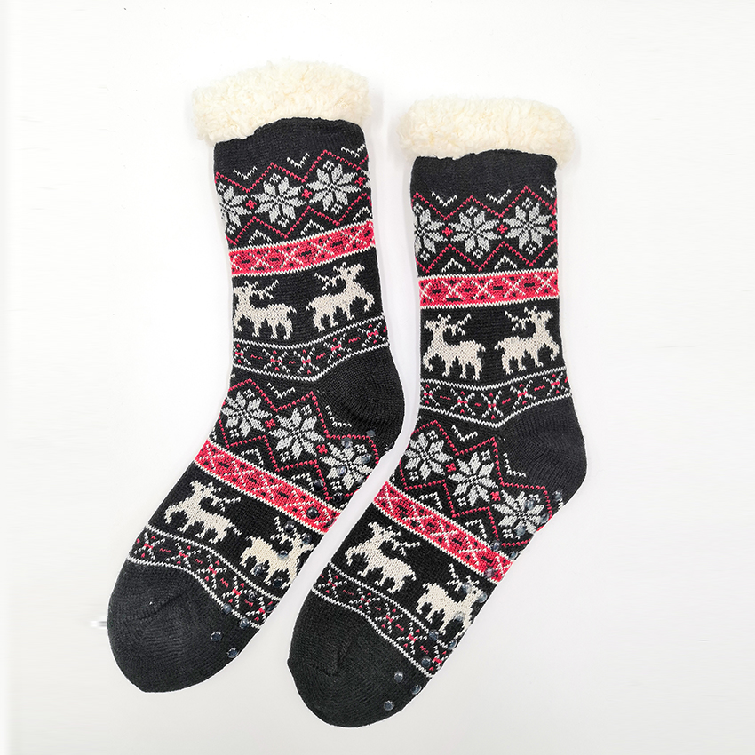 Kvinnor Sherpa Socks Chunky Home Socks