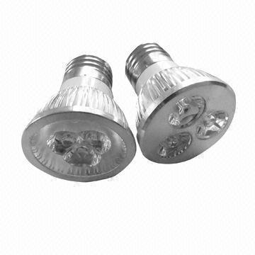 LED spotlight, 3x1W, E27