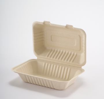 Caja de almuerzo de papel para hamburguesas