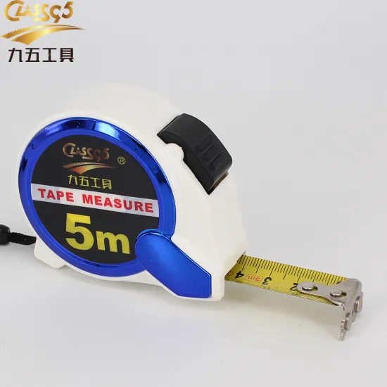plastic material case 3m 5m steel tape measure