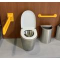 Thép không gỉ gắn trên tường WC và Washbasin kết hợp