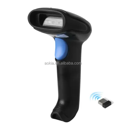 Wireless Handheld 2D Barcode Scanner for Supermarket POS Systems