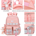 Zaino per farfalla per ragazze con cartone animato accessori kawaii